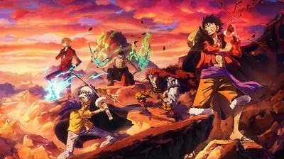 One Piece Wallpaper 4K, Character art, Monkey D Luffy