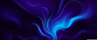Dark Abstract Background, Neon Blue 4K UHD Wallpaper for UltraHD