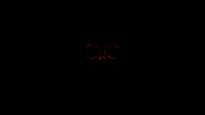 Faint Red Glow in Near Black HD Wallpaper
