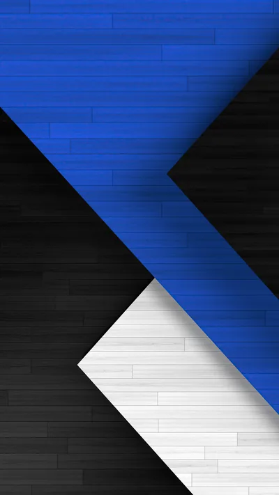 Blue Black White Abstract Tiles 4k Samsung Galaxy S6, S7