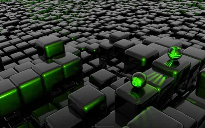 Black And Green Wallpapers HD