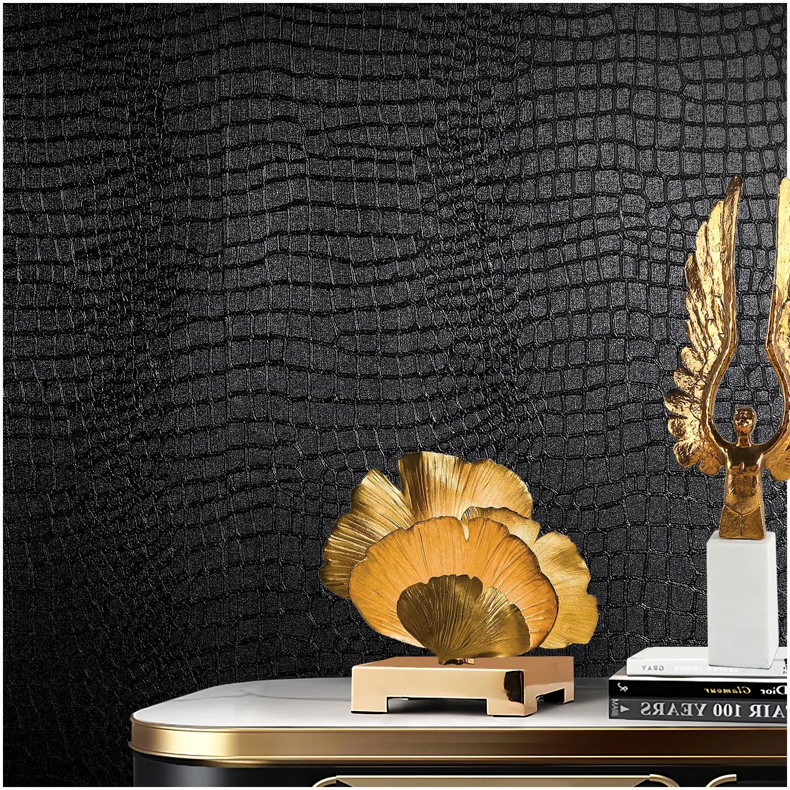 Leather Wallpapers to Bring Luxury and Texture to Your Space