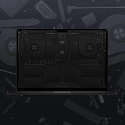 Space Black inspired wallpaper for Mac for free MacBookFor