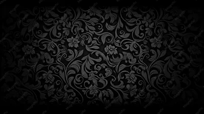 Black Wallpaper With Patterns Backgrounds