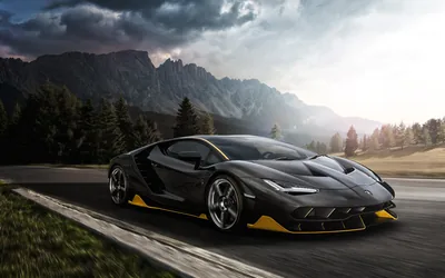 Centenario on a Mountain Pass HD Wallpaper