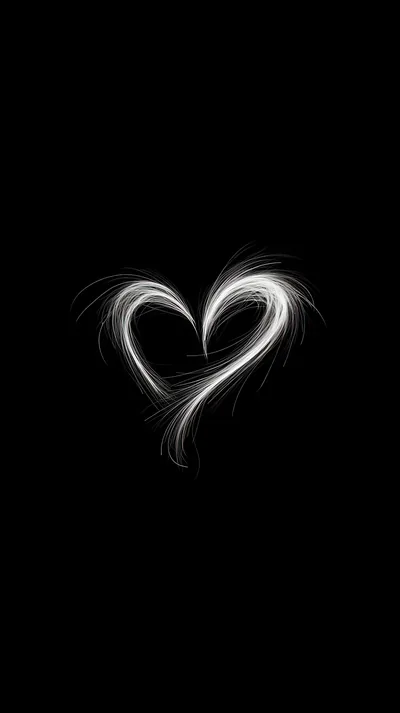 Black Heart Wallpaper Hd 4k