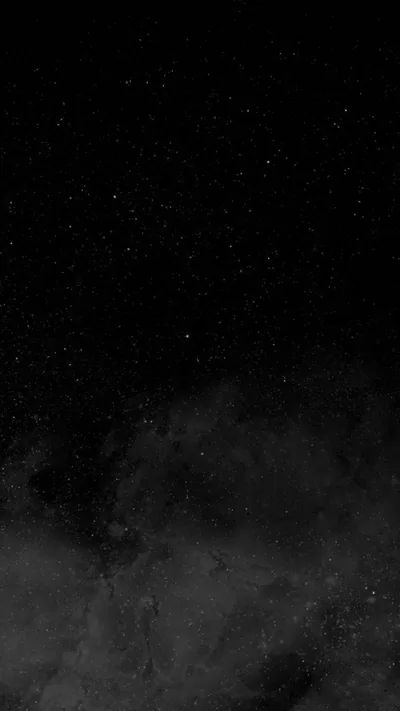 Night Sky and Clouds in Monochrome HD Phone Wallpaper