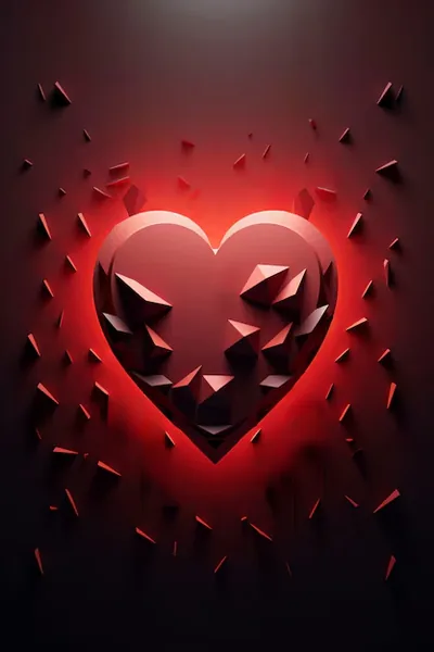 3d black love wallpaper HD Wallpaper