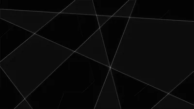 Thin Grey Lines Crossing Black HD Wallpaper