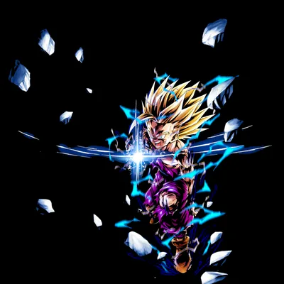 Gohan Super Saiyan 2 Youth 82 89% True black Amoled Wallpaper