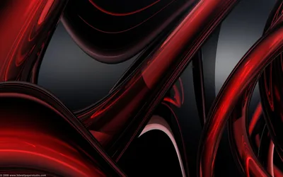 Glossy Red Tubes on Charcoal HD Wallpaper