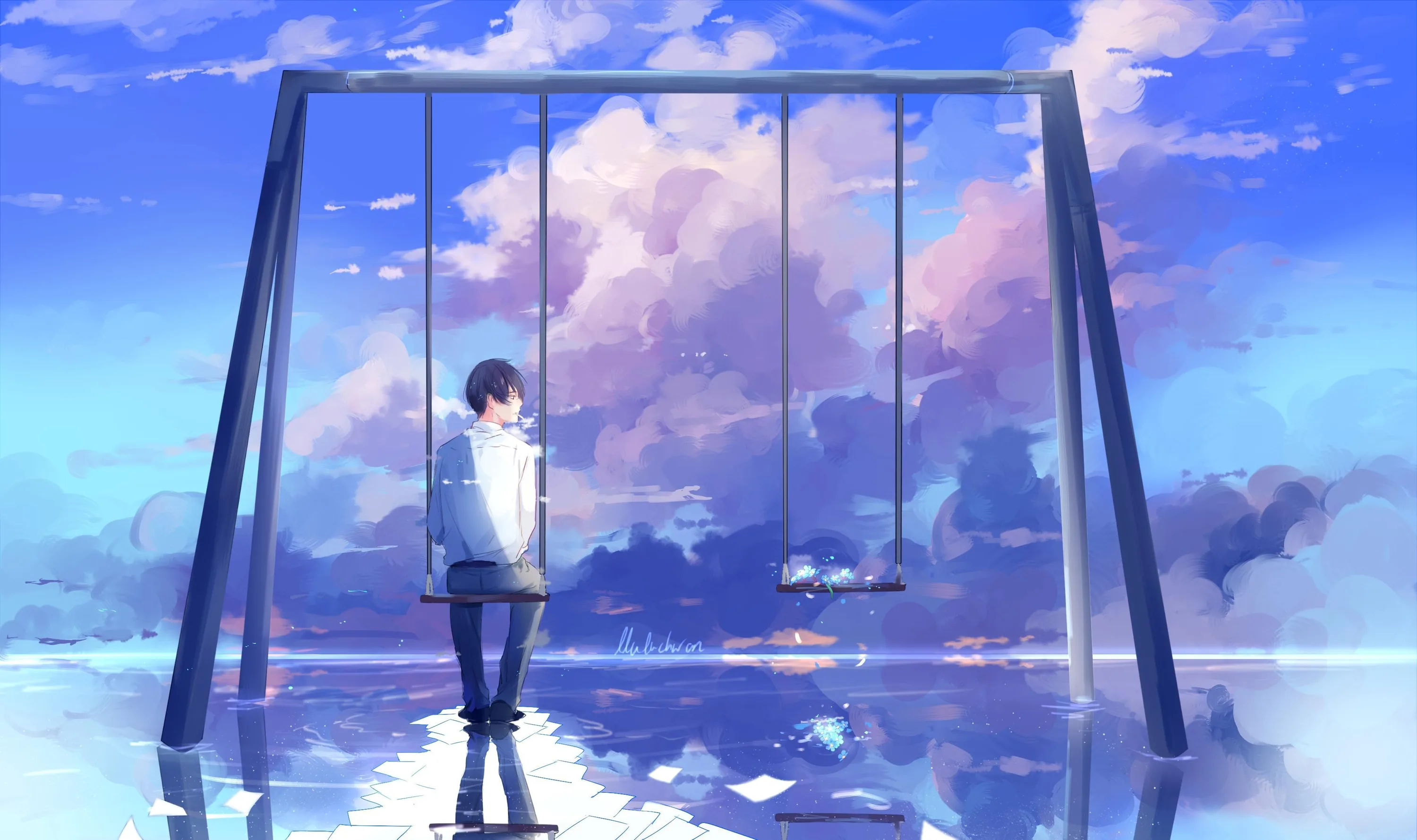 Alone 4k Anime Wallpapers