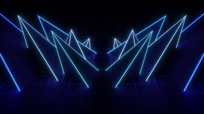 Neon Blue Wallpapers