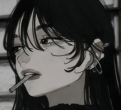 Black And White Anime Pfp at Mary Oliveros blog