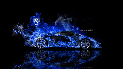 Neon Blue Lamborghini Wallpapers