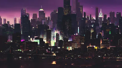 Dystopian Metropolis The Stunning View of Dark City in 4K
