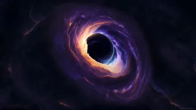 Black Hole Wallpaper 4K Background