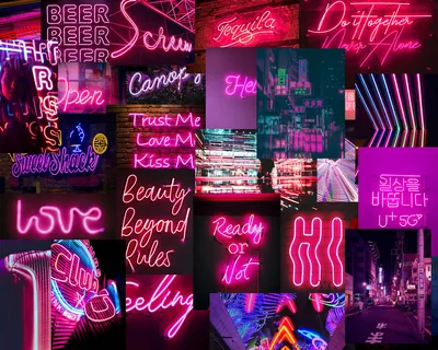 Neon Pink Desktop Backgrounds