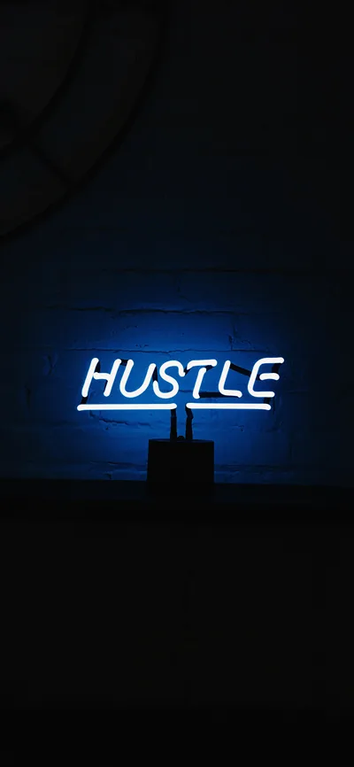 Wallpaper Neon Sign, Light, Gas, Electric Blue, Tints and Shades, Background