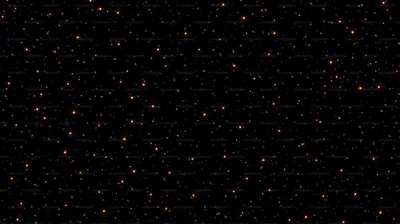 Red Stars Scattered on Deep Black HD Wallpaper