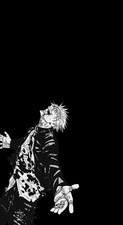 Gojo Black Wallpapers