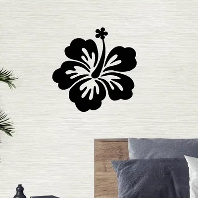 Tropical Flower Wall Sticker