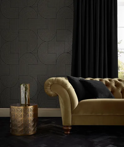 Centra Black Wallpaper