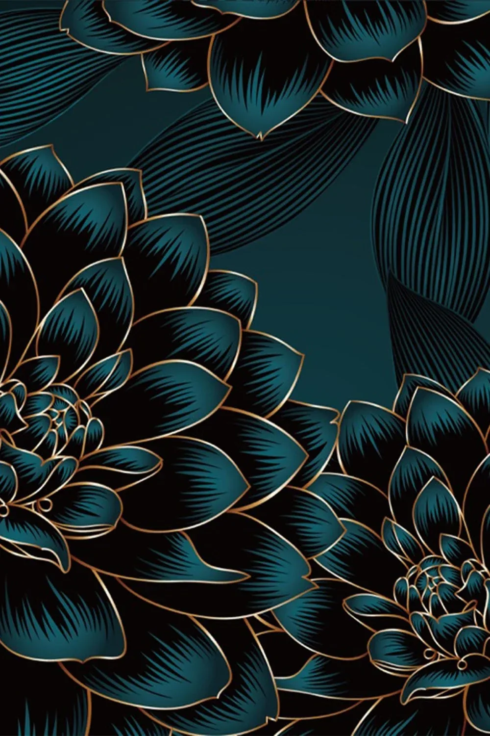 Black Flower Backgrounds
