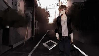 Alone Anime Boy Wallpapers