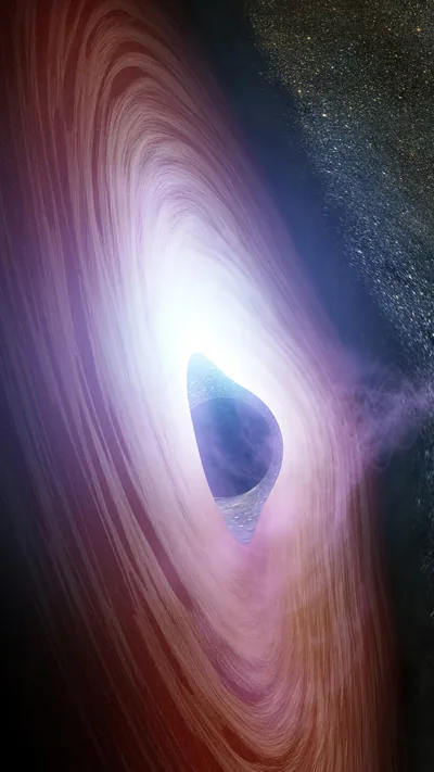 Black Hole Wallpaper iPhone Phone 4K