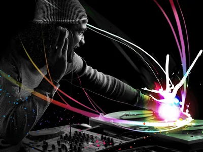 Cool DJ Colorful background www dj rohit 5d on Rediff