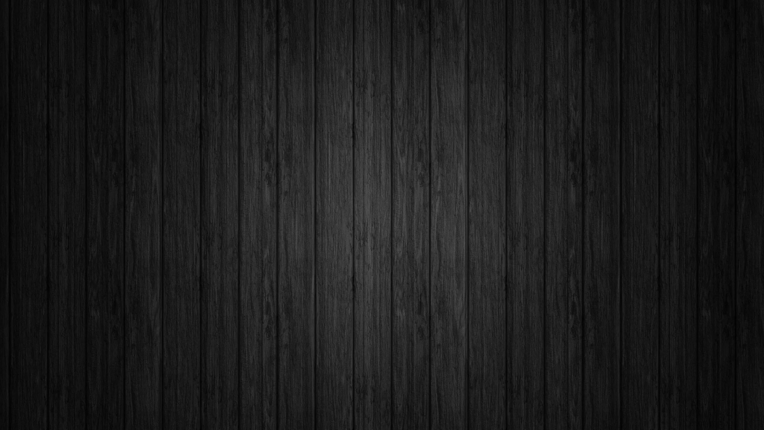 Thin upright slats in charcoal grey, a gentle lift of light at mid-frame while both side edges and the bottom slide into shadow.