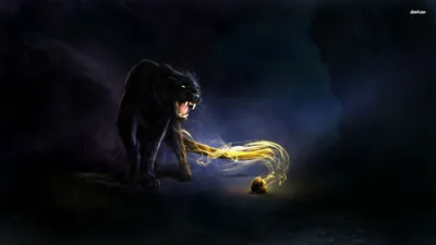 Mystic Black Panther HD Wallpaper
