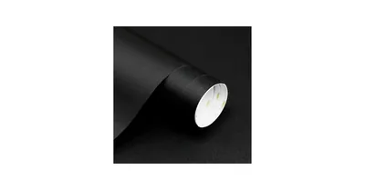 Matte Black Contact Paper Roll HD Wallpaper