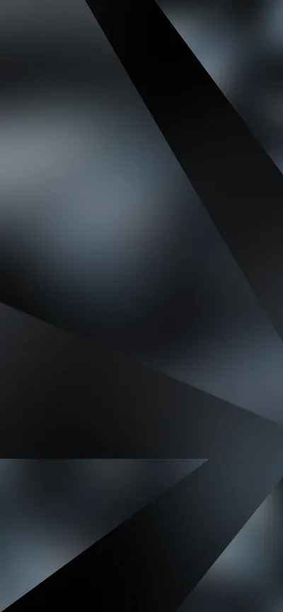 Angular Grey Shards on Dark Ground HD Phone Wallpaper