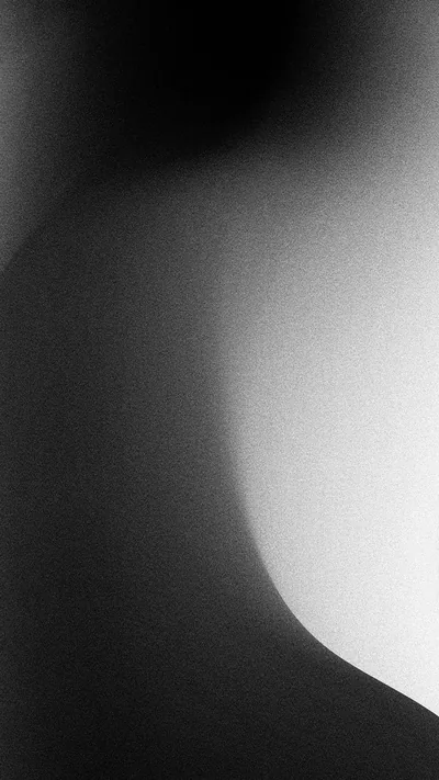 Soft Light Curve in Black and White HD Phone Wallpaper