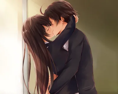 Hikigaya & Yukinoshita Kiss HD Wallpaper