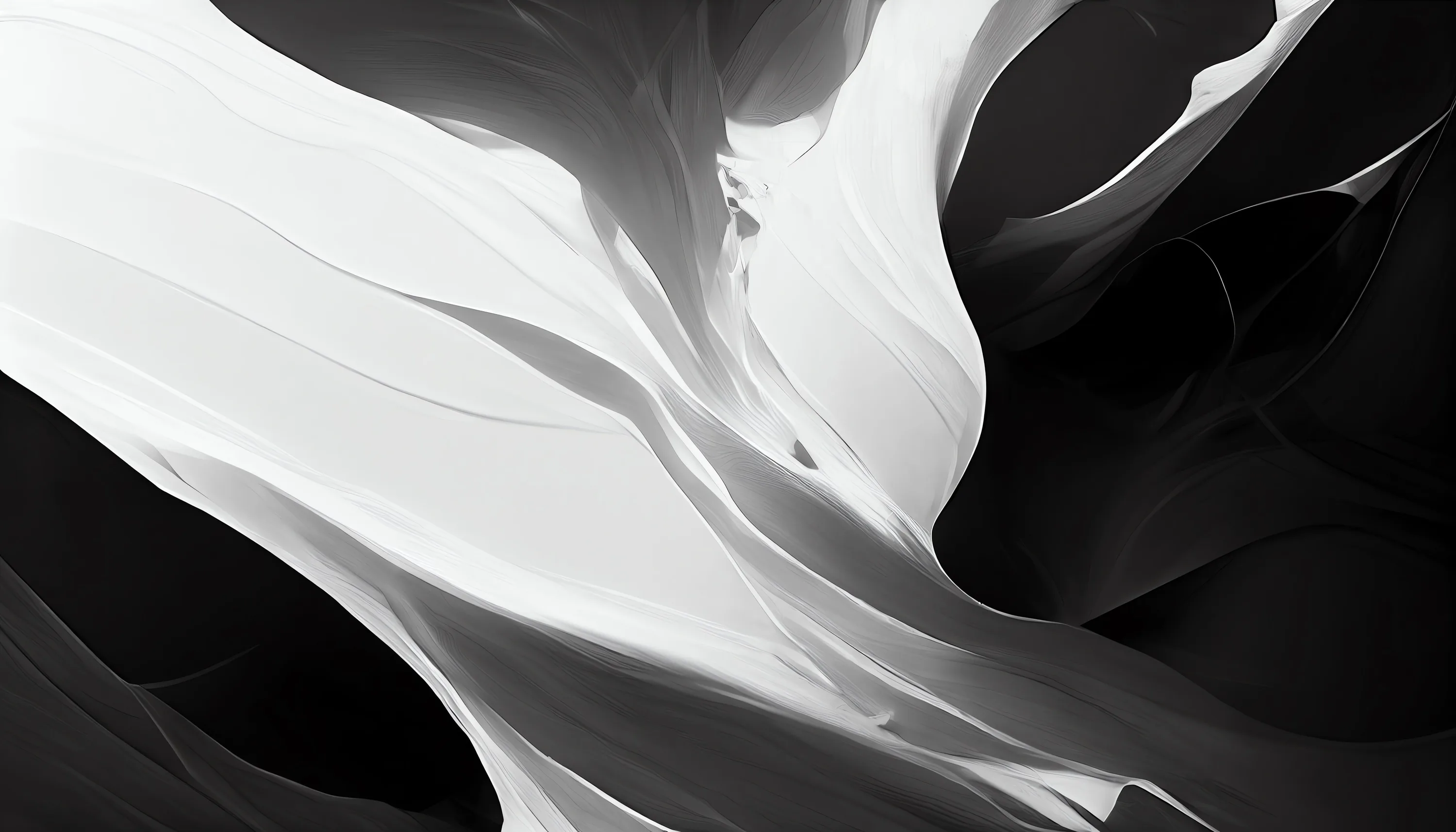Black Abstract Desktop Wallpaper