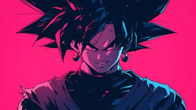 Two-Tone Poster in Pink and Navy HD Wallpaper