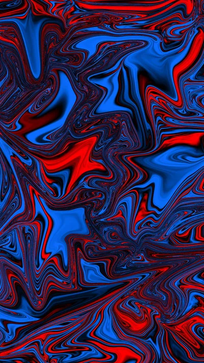 Hero Red Blue Black Wallpaper