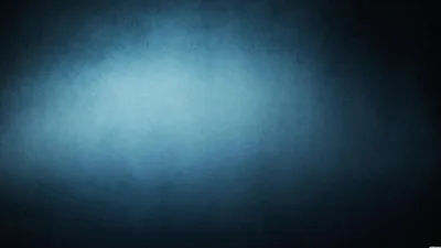 Dusty Blue Glow with Dark Edges HD Wallpaper