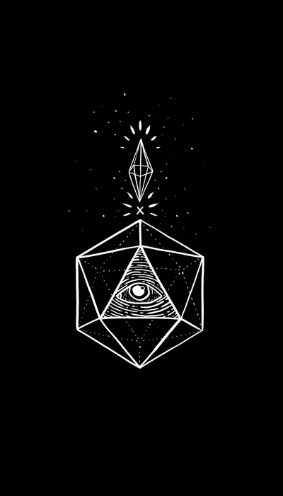 Black Graphic Mobile Wallpaper