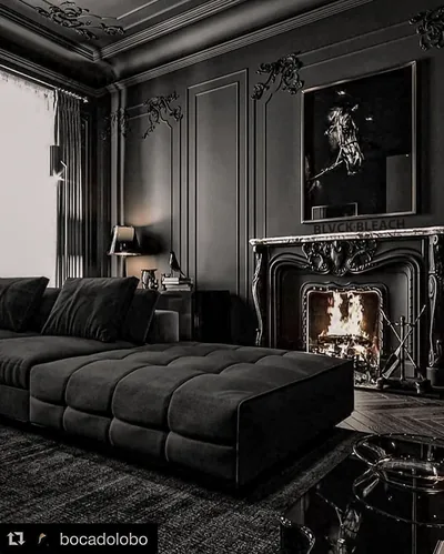 Stunning black living room ideas with you