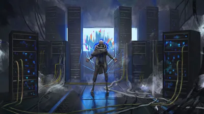 Black Hacker Wallpaper 4K Wallpaper