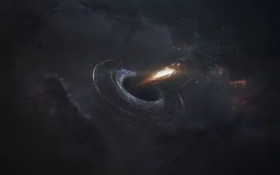 Sci Fi Black Hole Space Galaxy Cosmos HD Wallpaper Sadovski