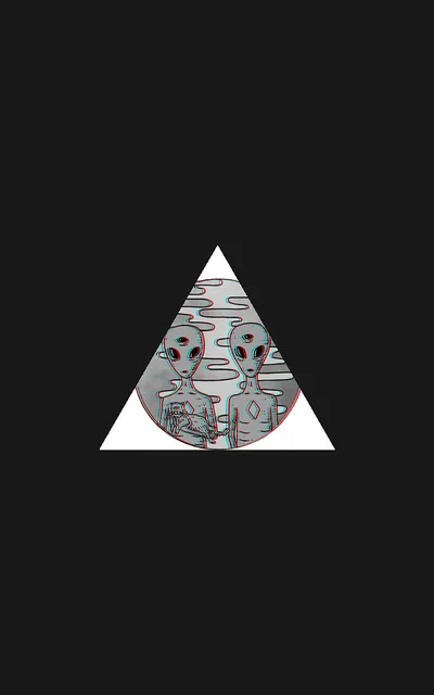 Aliens Triangle Pyramid 4k Nexus 7, Samsung Galaxy Tab 10, Note Android Tablets