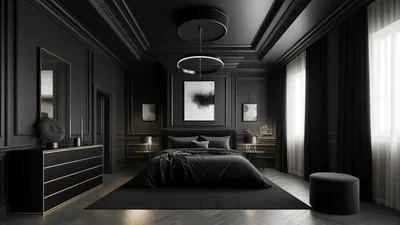 Black Bedroom Ideas