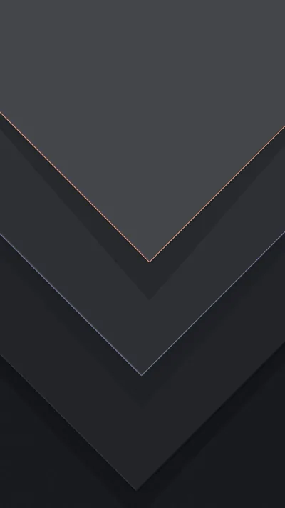 Grey Chevron Layers Pointing Down HD Phone Wallpaper