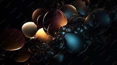 Ultra HD Random Black Wallpaper