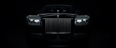 Rolls-Royce Phantom Grille in the Dark HD Wallpaper